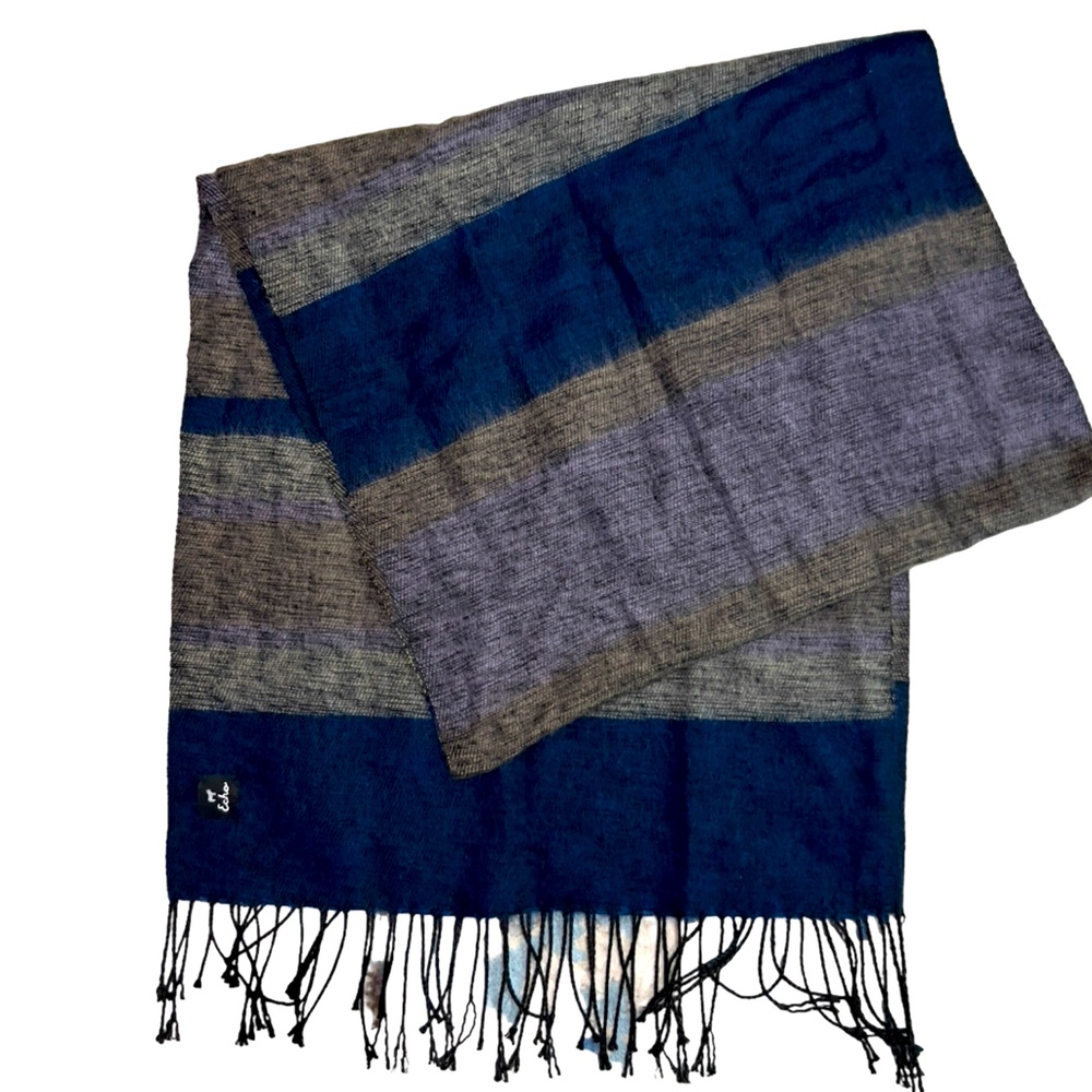 Echo wool blend scarf